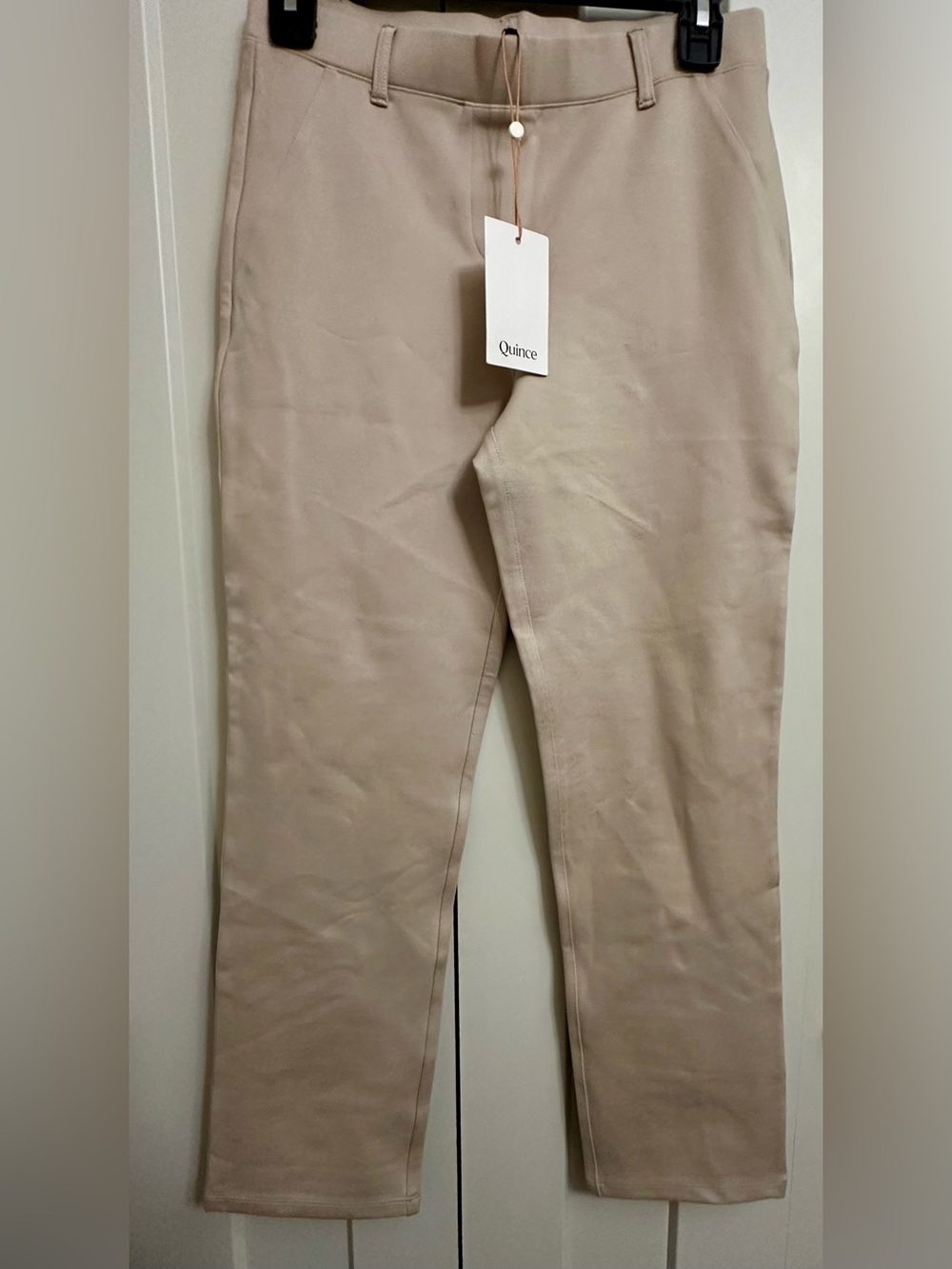 QUINCE Ultra-Stretch Ponte Straight Leg Pants S26
